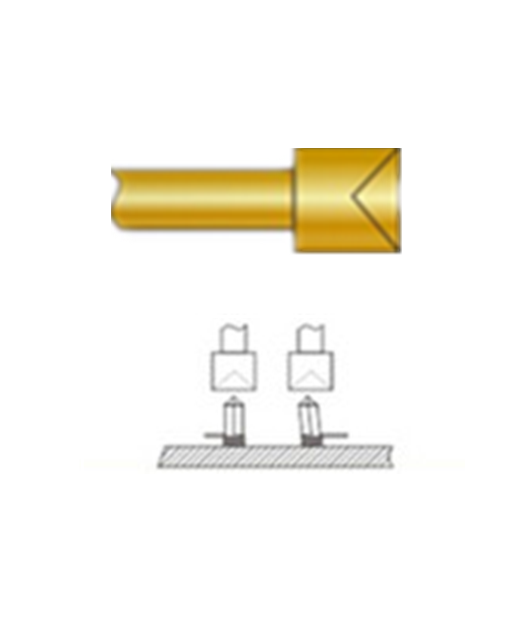 杯頭探針、探針用法圖、探針原理圖、測試探針圖片 杯頭探針、探針用法圖、探針原理圖、測試探針圖片