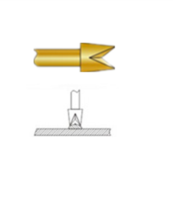 四爪頭探針、探針用法圖、探針原理圖、測試探針圖片 四爪頭探針、探針用法圖、探針原理圖、測試探針圖片