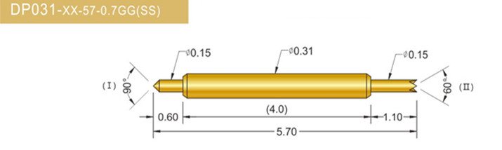 031雙頭探針、BGA雙頭測試針、雙向彈簧探針、帶彈簧雙頭針、雙頭針圖片 031雙頭探針、BGA雙頭測試針、雙向彈簧探針、帶彈簧雙頭針、雙頭針圖片
