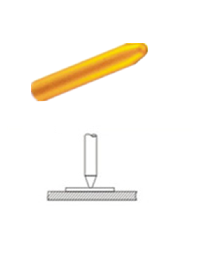 探針頭型、測試探針探針頭、探針頭部形狀、頂針頭