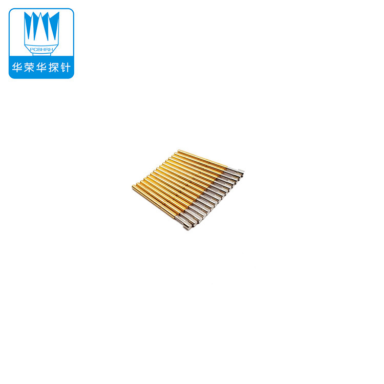 P75-G 平頭探針，華榮華彈簧探針廠家